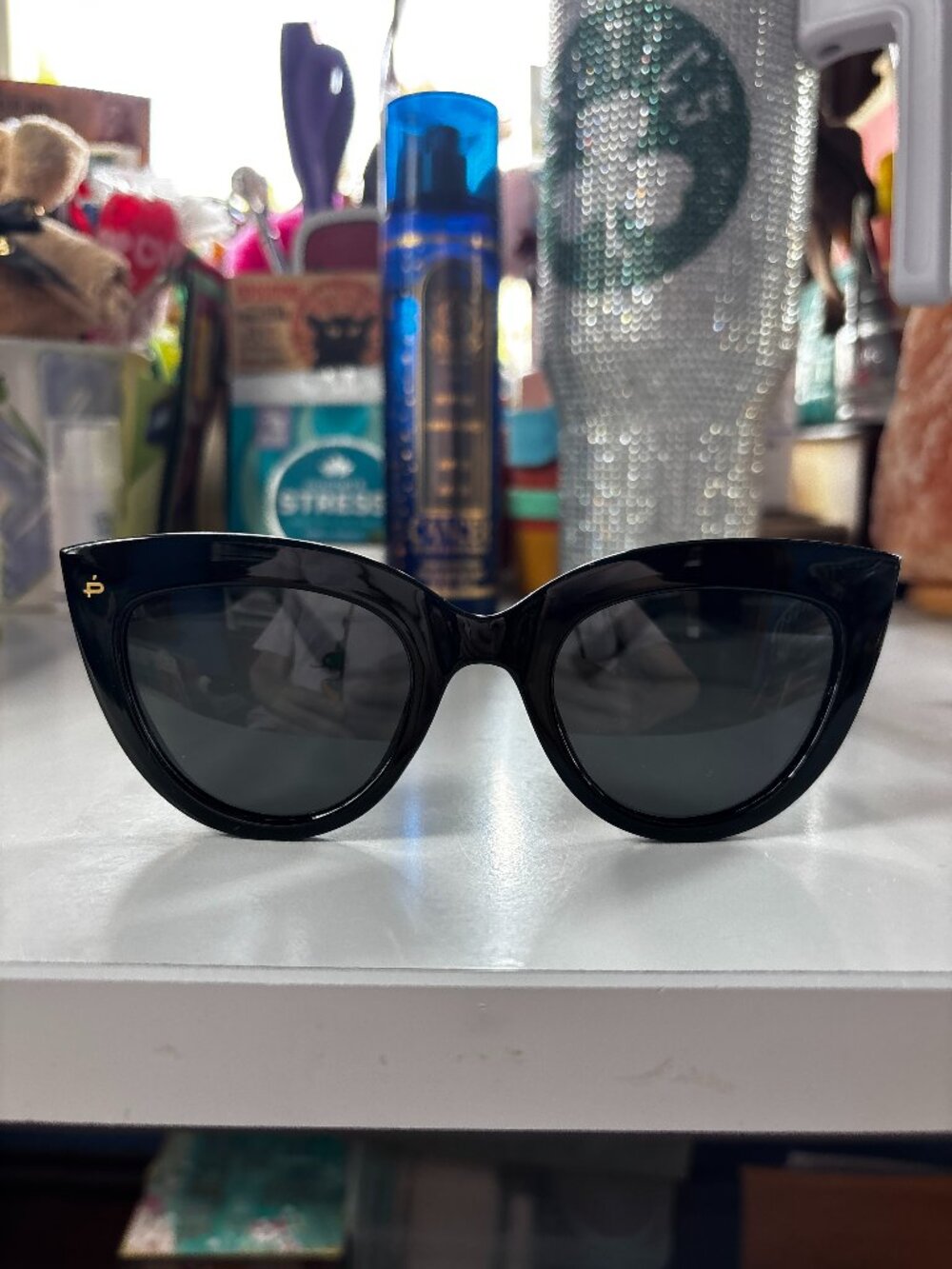 New Prive Revaux Sunglasses Black Double Take Polarized Lenses 50 23 150
